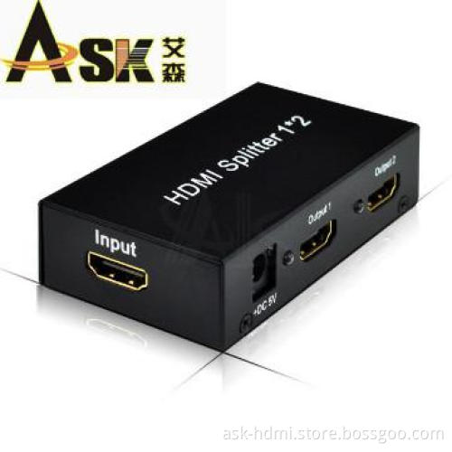 1x2 Audio /video HDMI splitter box